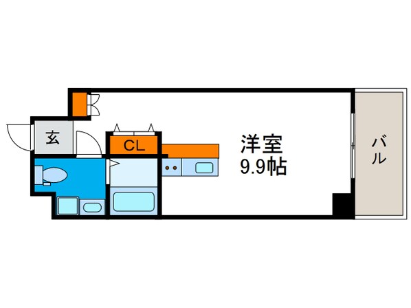 パウゼドーム前の物件間取画像